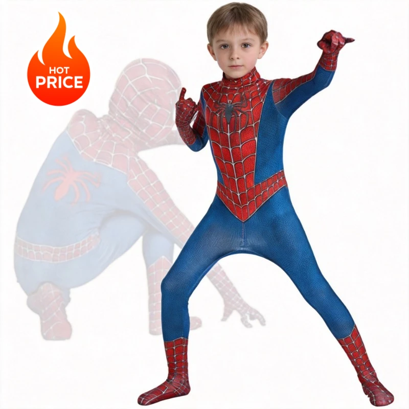 

Superior Quality PS4 Jumpsuits Costume Collection Set Captain America Halloween Christmas Party Gift Spiderman Superhero