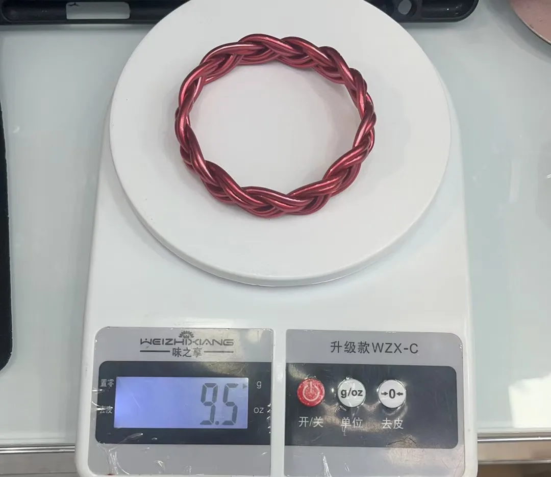 الموضة الملونة اليدوية 6 ستراند جديلة أساور 15 مللي متر عرض اليدوية هلام الإسورة لامعة مجوهرات الحفلات الإكسسوار للنساء