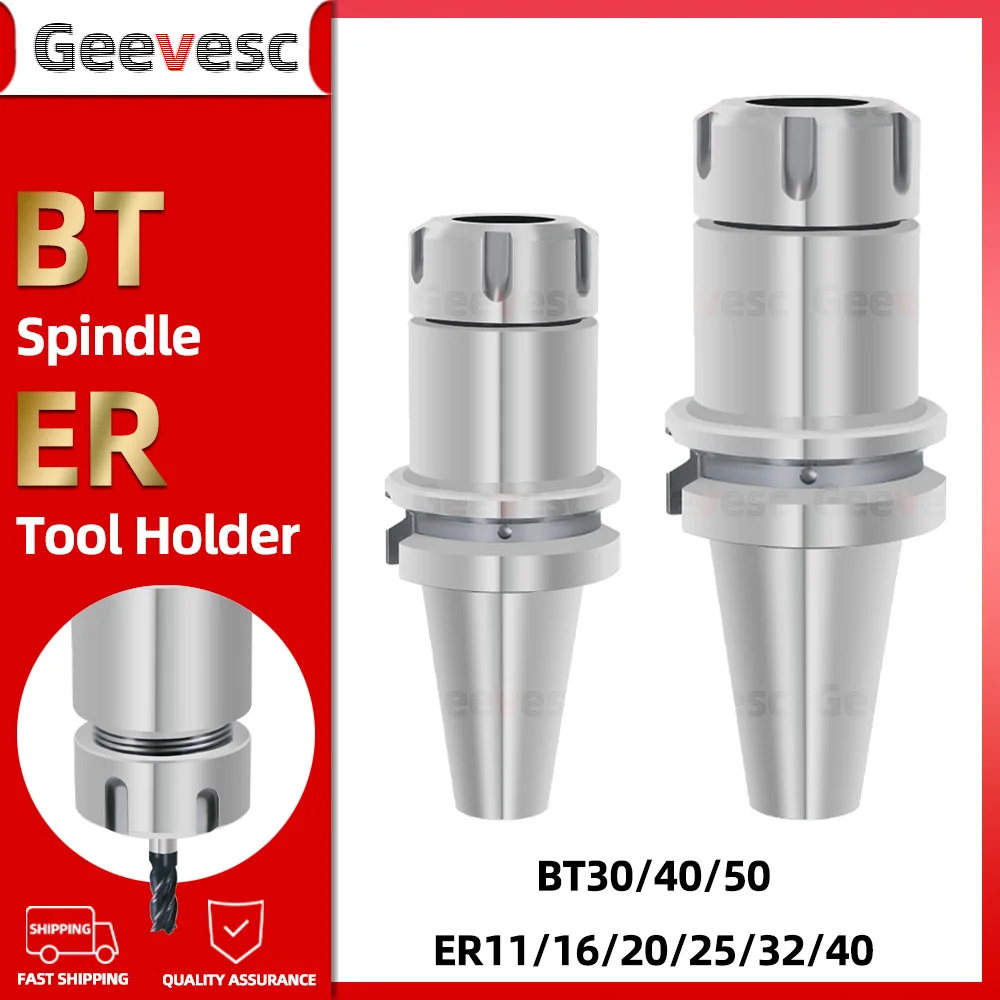 Velocidade de Usinagem do Eixo Ferramenta Titular Cnc Gravura Máquina Collet Bt30 Bt40 er Er11 Er16 Er20 Er25 Er32 Er40 Alta