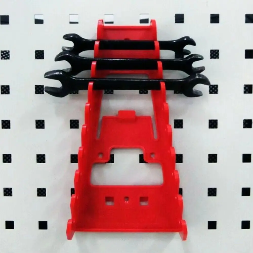 High Quality Plastic Wrench Rack Organizer Professional Tray Sockets Storage Tools Durable Wall Mounted Tool Hook Home