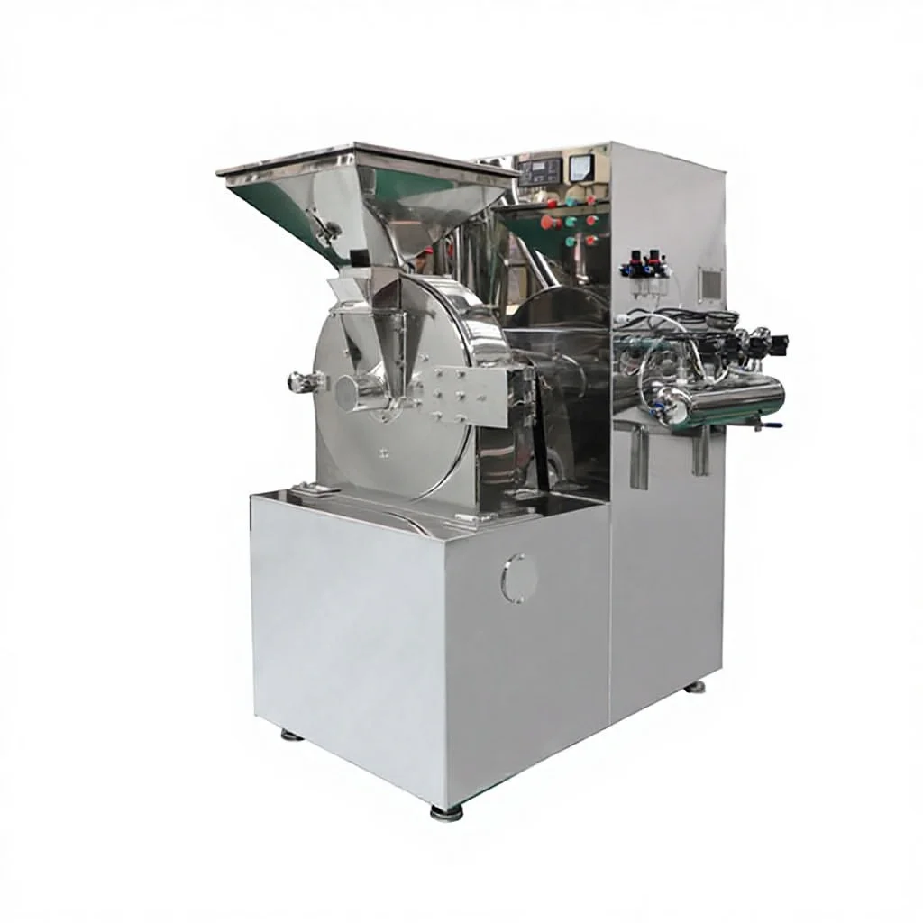 LL Pepper Salt Spice Chocolate Maize Flour Almond Disk Pin Mill Grinding Machine