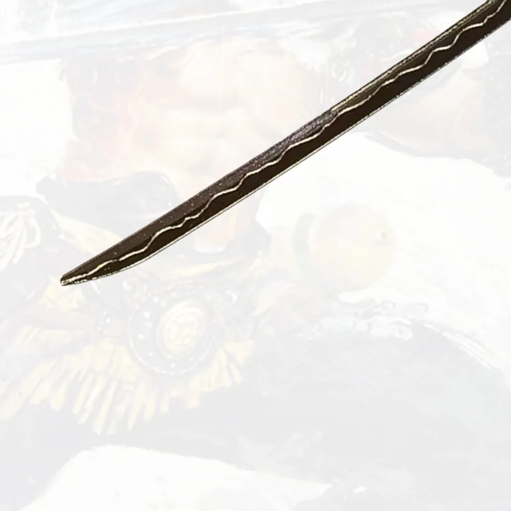 Roronoa Zoro – épée Katana en métal, couteau Ninja, sabre Katana japonais, sabre de samouraï Original, accessoires de Cosplay, jouet accessoire, 5.9 pouces