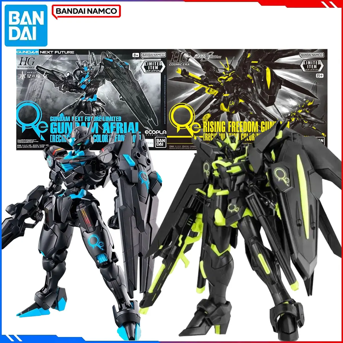 

Подлинная оригинальная фигурка Bandai Gundam, наборы моделей HG 1/144, аниме-фигурки Rising Freedom AERIAL Gundam, экшн-модель, игрушки, подарок для ребенка