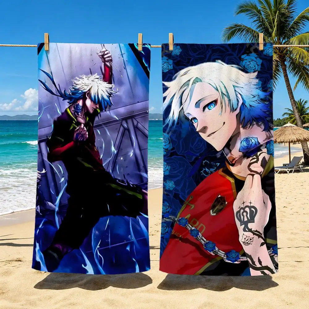 Anime Michael Kaiser Towel Towel beach towel, quick drying absorbent bath towel for Swim,Gym,Camping,Outdoor hot