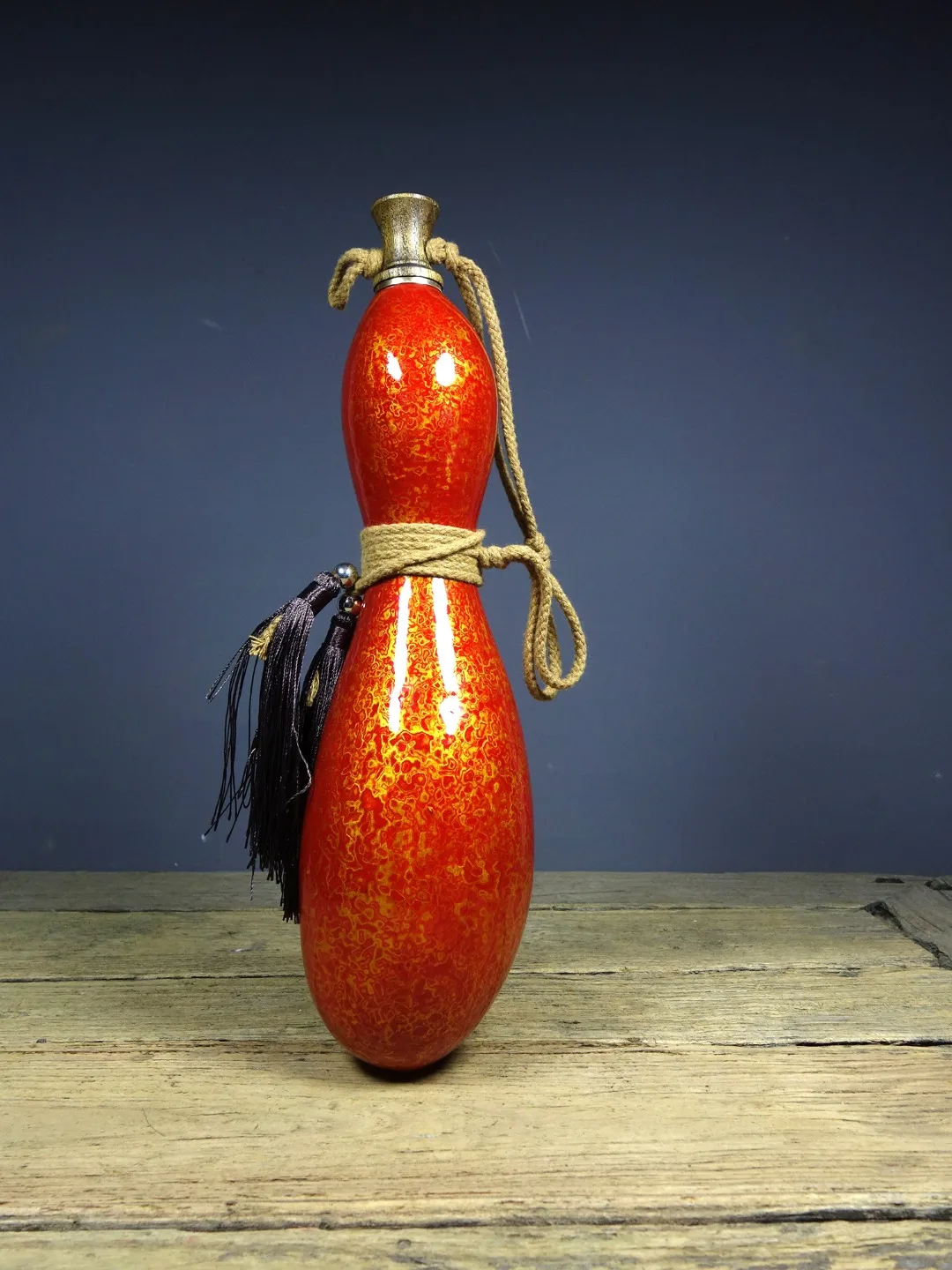 

18-дюймовая коллекция, старая натуральная тыква, резьба по дереву, лаковая посуда, текстура, ненормальная тыква, городской дом, калабас, украшения для богатства