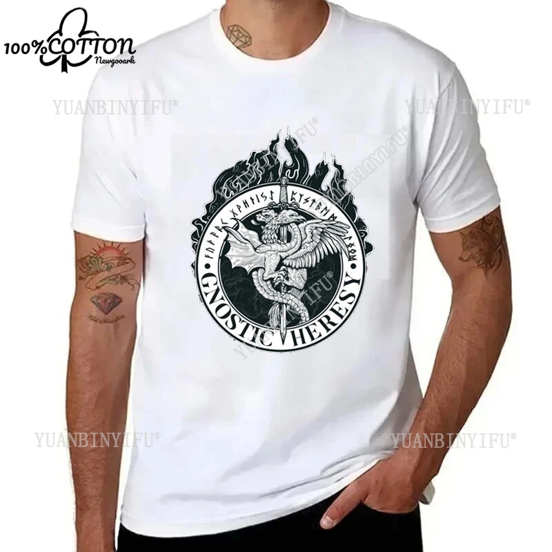 

Fashion Classic Casual Nidhogg The Black Dragon Fierce Dragon Unisex Shirt Street Fashion Cotton T-Shirt