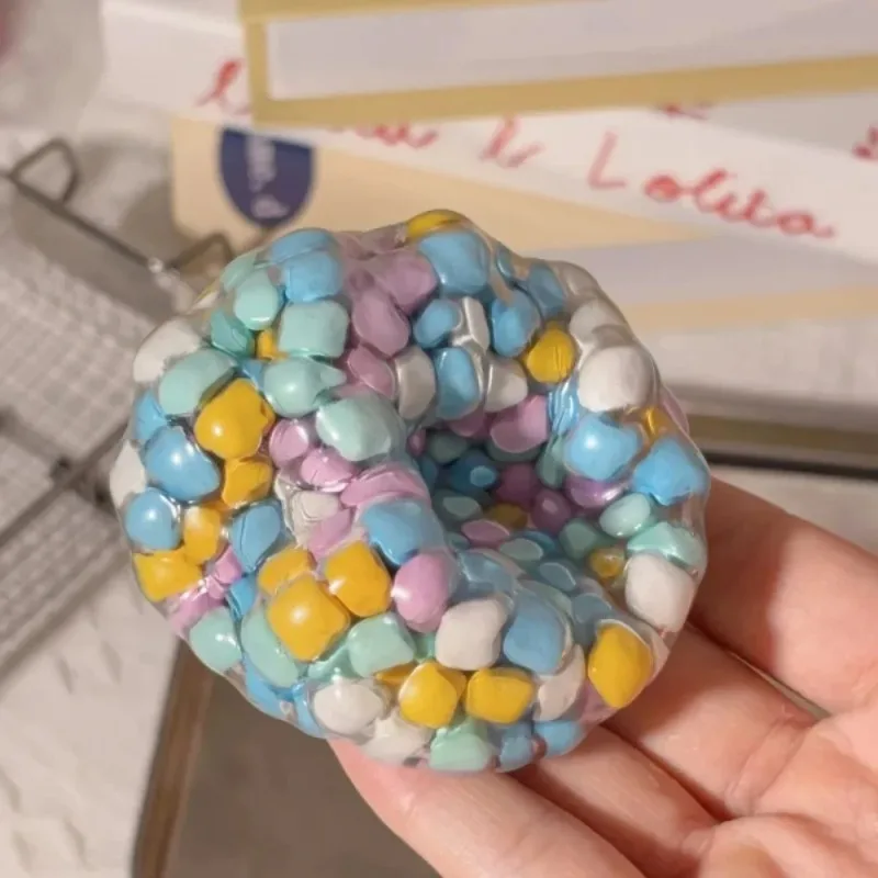 Hochwertiger Fudge Dopamin-Läutiger Stressball für Erwachsene und Kinder, sensorisches Spielzeug, Angstlinderung, Autismusfokus, Quetschspielzeug, Geschenk