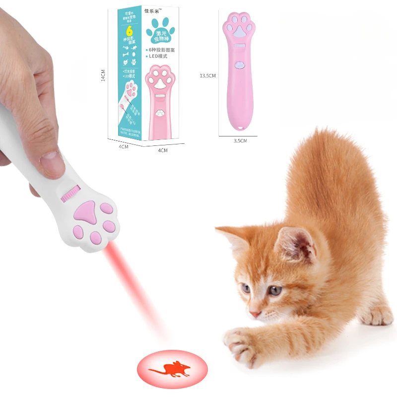 

Laser Cat Teasing Stick, Interactive Toys for Cats, Pet Supplies, Infrared Cat Teasing Pen Pet Products Accesorios Para Gatos