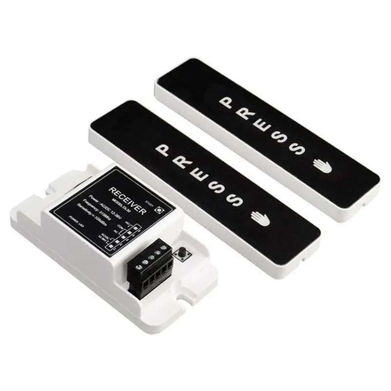 315Mhz Wireless Push Exit Button Switch For Automatic Sliding 315Mhz Touch Switch