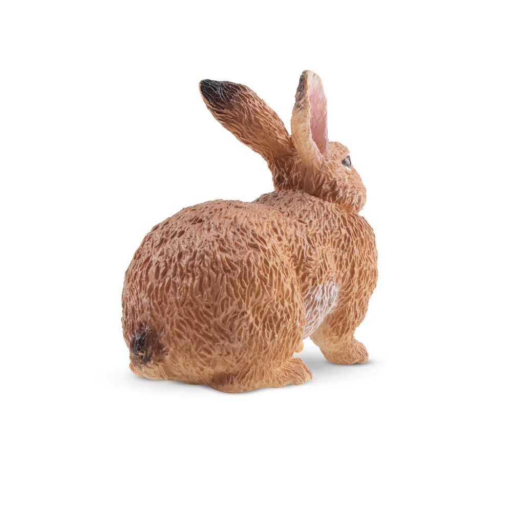 Toymany-Mini figurines de lapin flamand pour enfants, jouet modèle animal, poupées d'action, jouets d'Auckland, cadeau de simulation, quelque part