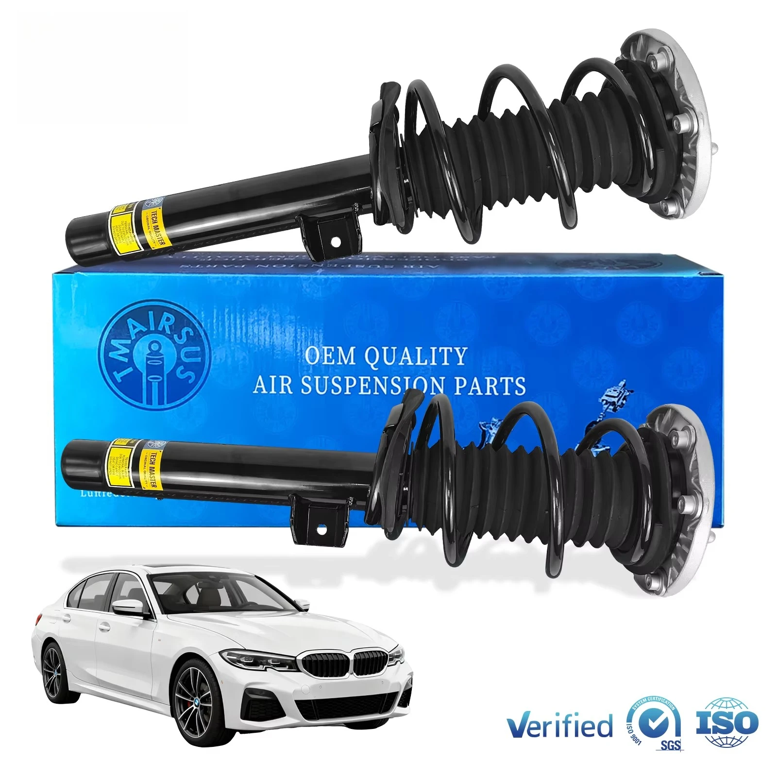 37116793865 Front Left Electronic Shock Absorber for F30 3 Series 2matic RWD VDC Adaptive Shocks Auto Suspension Parts Kit