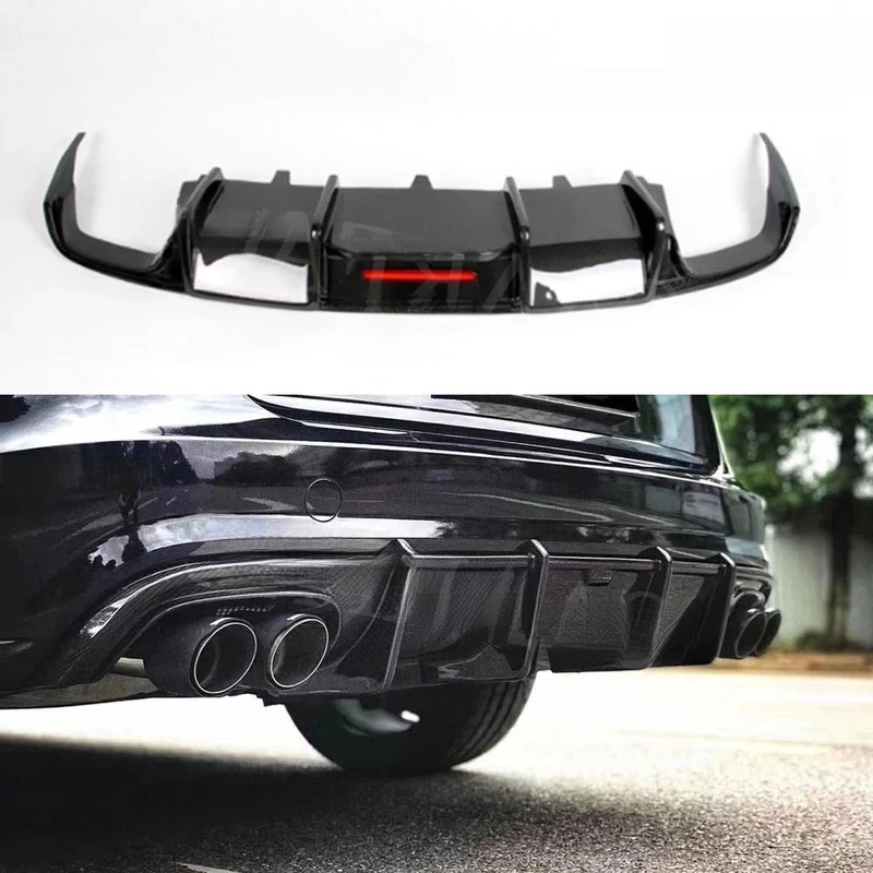 

Carbon fiber K-type rear lip diffuser A6 S6 C7.5 2016-2018 non-standard A6 models.