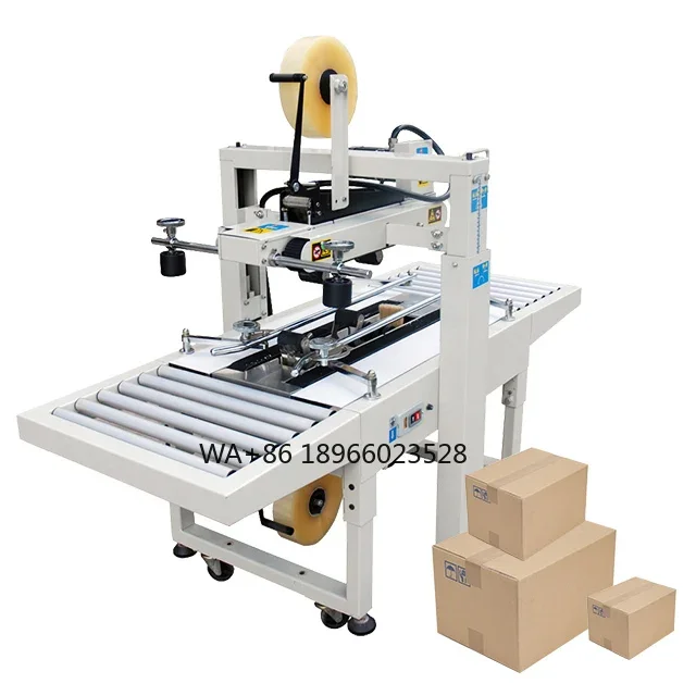 

FXJ-6050 Hard Tools Mobile Phone Packaging Carton Milk Automatic Carton Sealing Machine