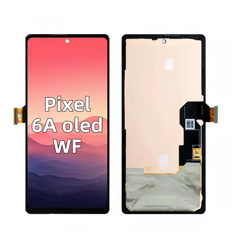 For Google Pixel 6 Pro G8VOU OLED LCD Digitizer Full Assembly With Frame No Fingerprint Touch Panel Repair Parts a35
