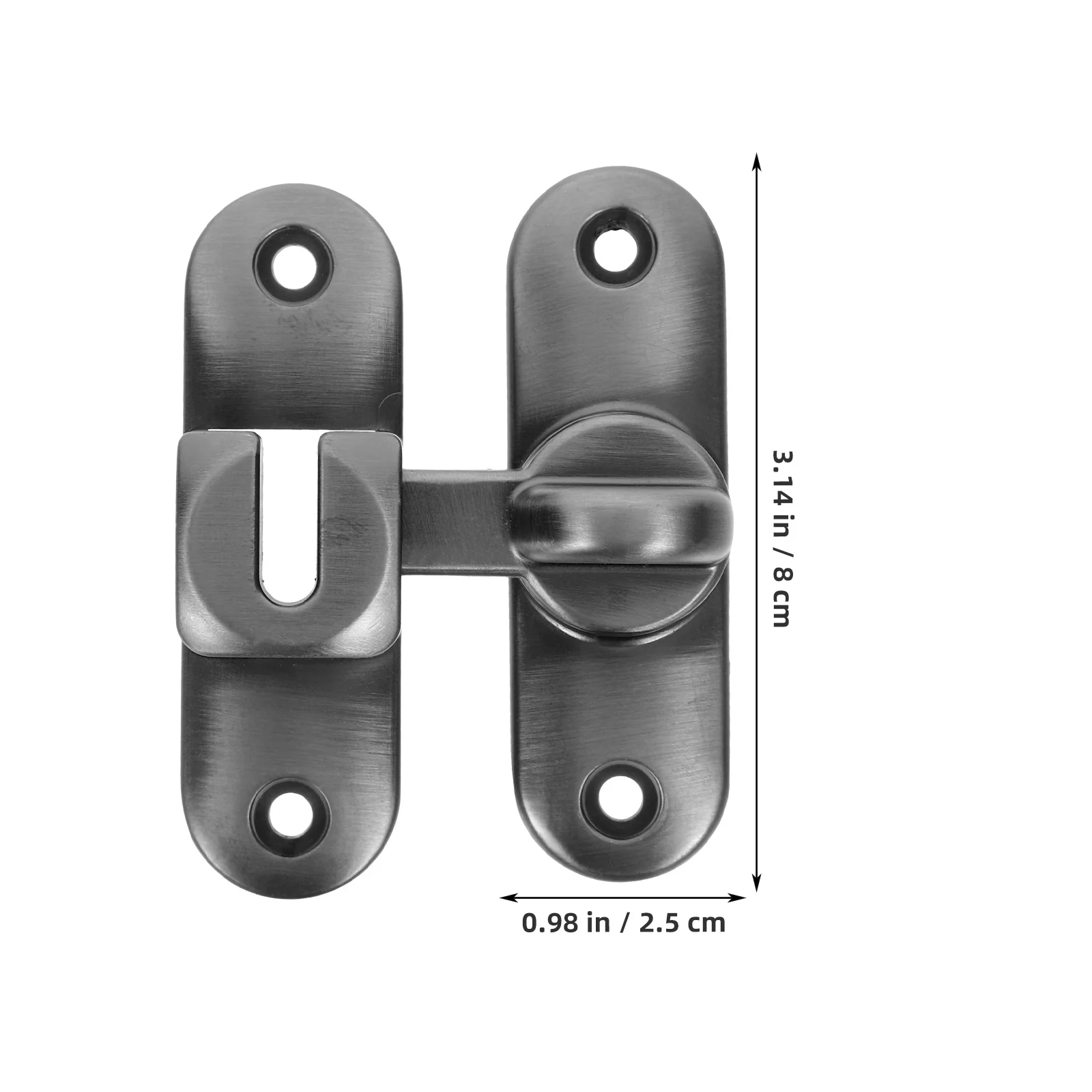 

1 set 1 Set Door Latch Slide Bolt Lock For Bedroom Bathroom Barn Cabinet Gate Heavy Duty Stainless Steel Security Latch
