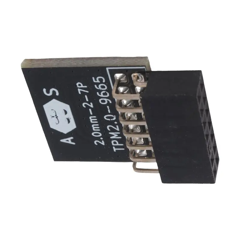 ABXF-TPM 2.0 Security Module For ASUS/MSI/Asrock LPC Interface, Remote Encryption Card Enhanced Data Protection 14Pin For Asus