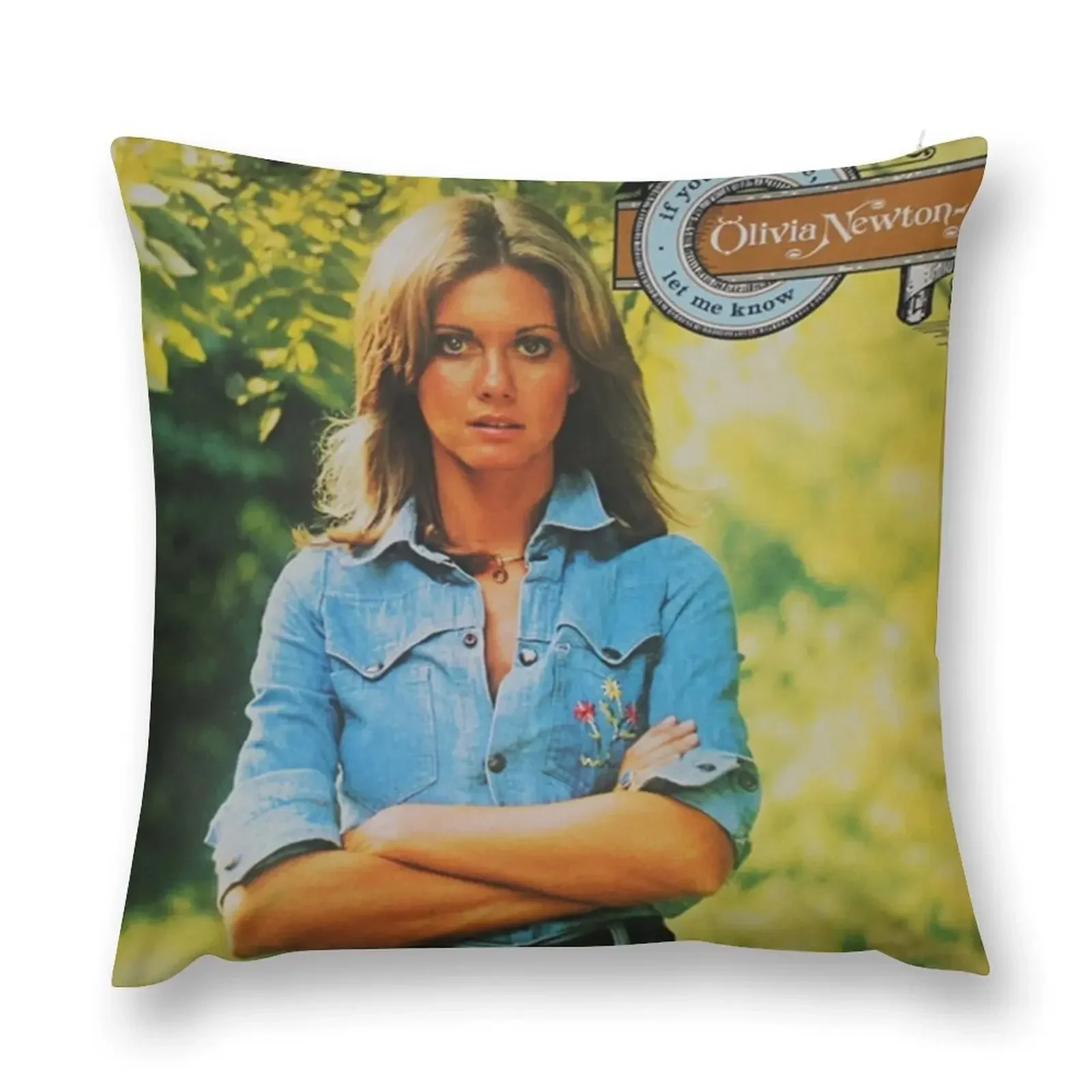 Olivia Newton-John - If You Love Me Let Me Know (1974) Throw Pillow Cushions Sofa Decorative Covers Covers For Sofas pillow