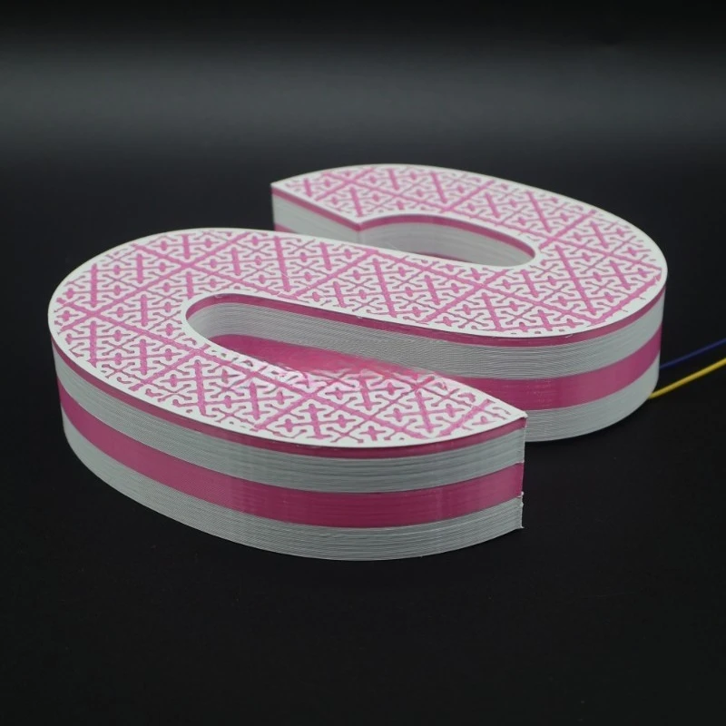 Automatic 3D LED Letter Printer 3D Acrylic Word Printer Color-Sign Letter Shell Printer 3D Channel Letter Machine view 5