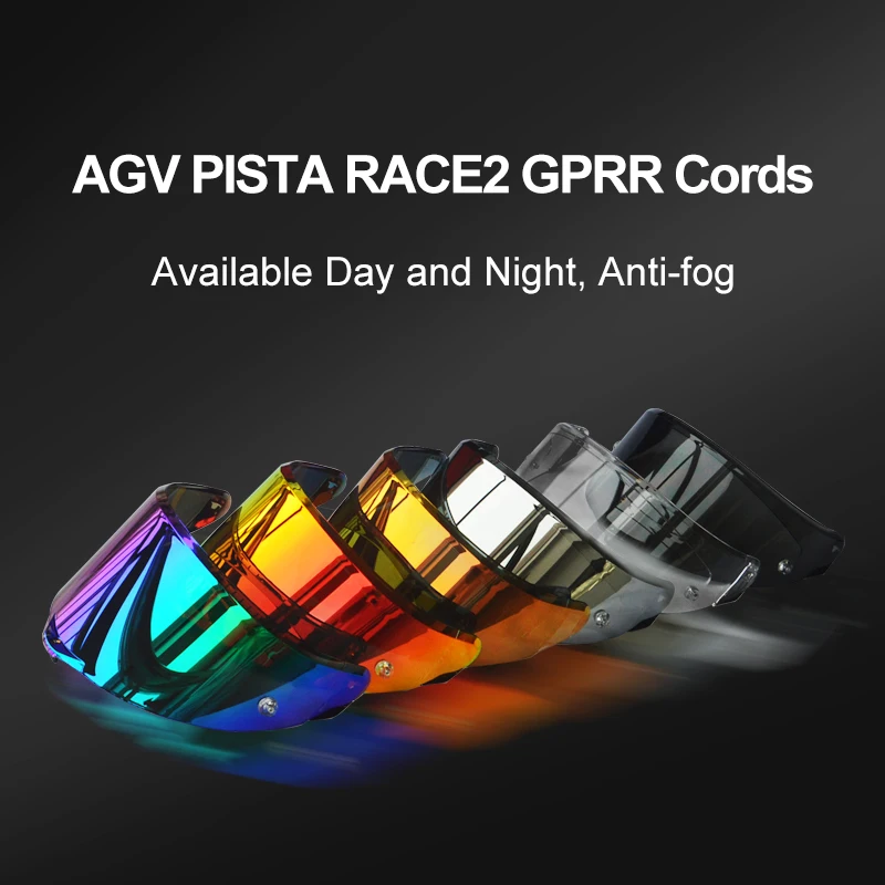 Helmet visor For PISTA RACE2 GPRR Corsa wear-resistant and impact-resistant Motorcycle cool dazzling HD lenses