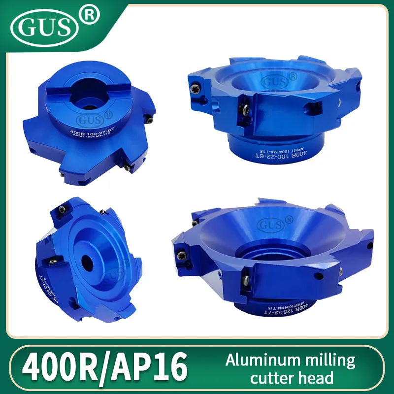 

EAP 400R Milling Cutter Head 90° AP16 Right Angle Bridge Aluminum Alloy Milling Cutter Head for APKT1604 inserts FMB Tool Holder