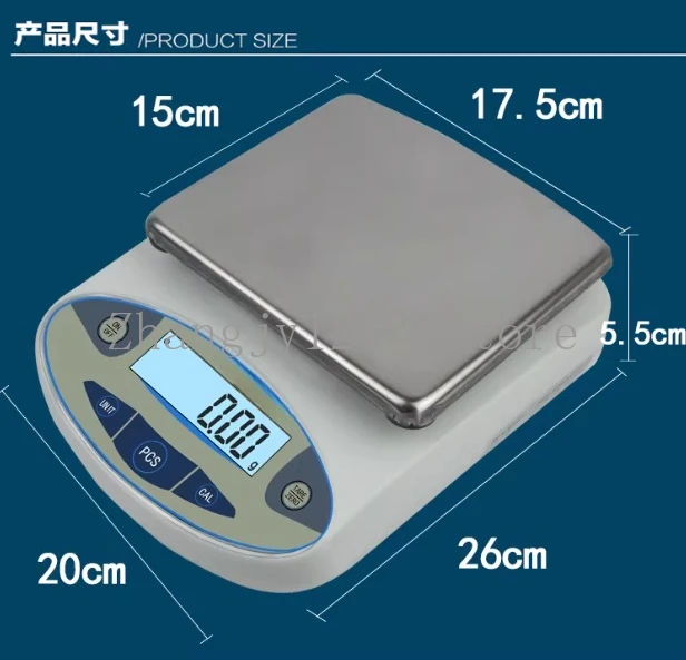 LCD Digital Laboratory 30kg Electronic Balance 0.01g High Accuracy Household Kitchen Electronic Scale 1kg 3kg 5kg 10kg 20kg 30kg