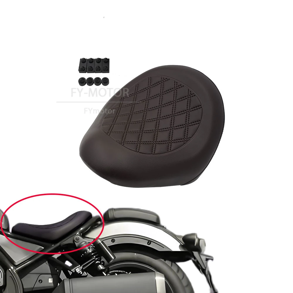 

Motorcycle Solo Seats Rider Saddle Driver Pillion Fit For Honda Rebel CMX 1100 CM1100 CMX1100 Rebel 1100 2021 2022 2023 2024