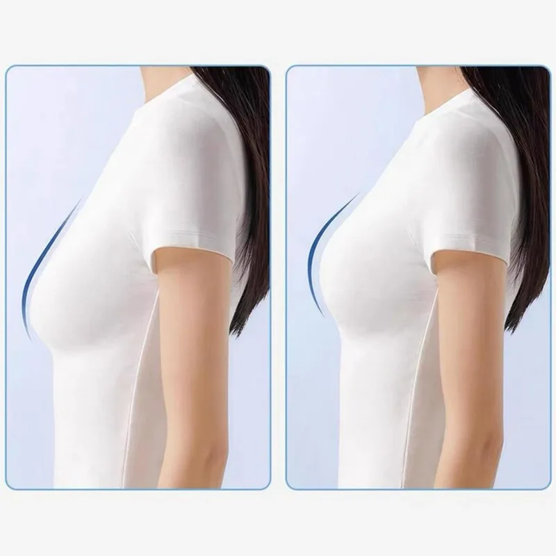 Silicone Breast Lift Tape Self-Adhesive Nipple Cover Invisible Push Up Bra Pads Reusable Strapless Dress Chest Stickers Women view 5