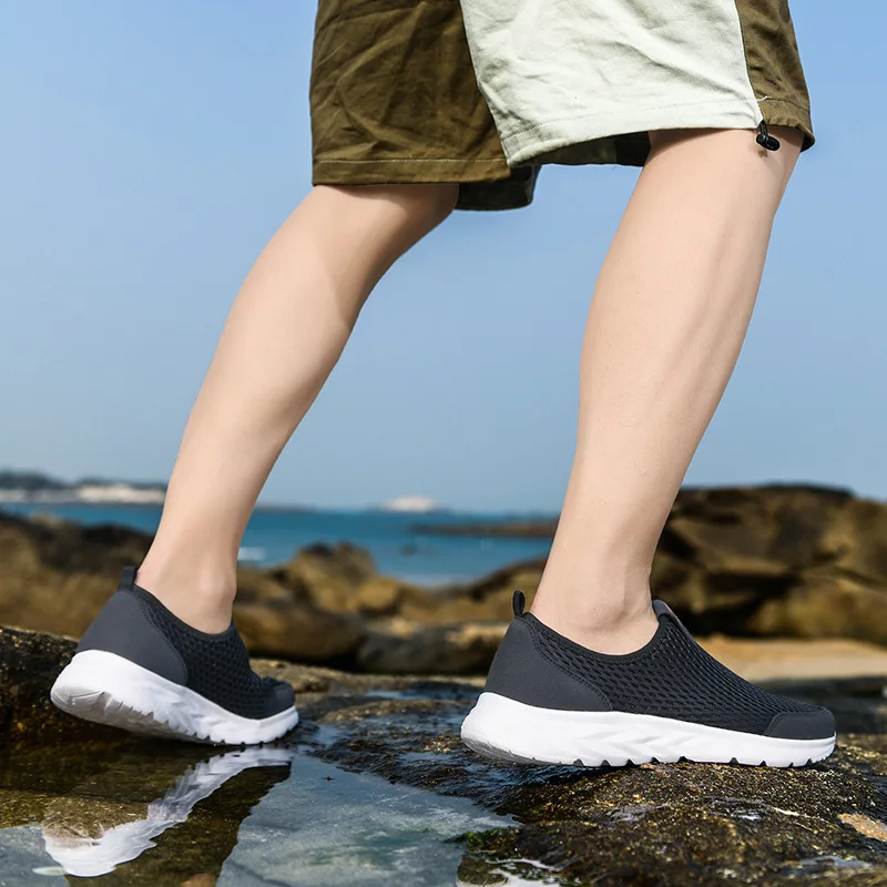 2022 Summer Men\'s Casual Shoes Men Women Loafers Sneakers Fashion Wading Loafers Shoes Breathable Big Size 49 Tenis Masculino