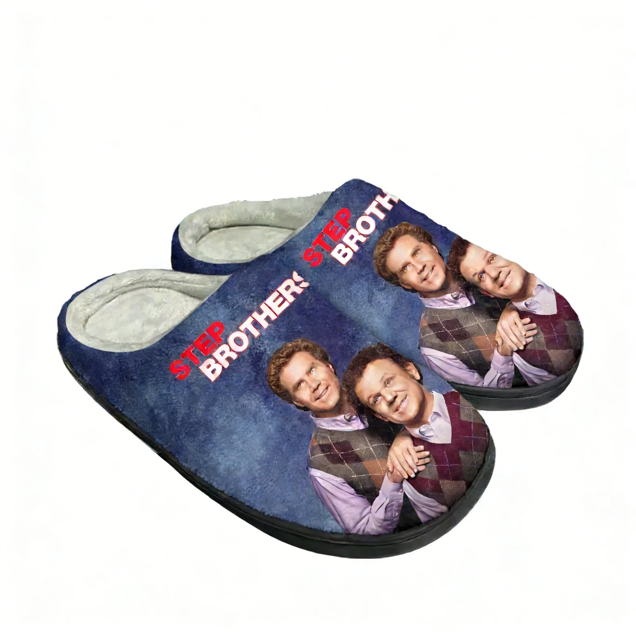 Step Brothers Cotton Shoe Family Slipper Men Women Teenagers High Quality Fashion Plush Indoor Casual Warm Shoe Custom Slipper