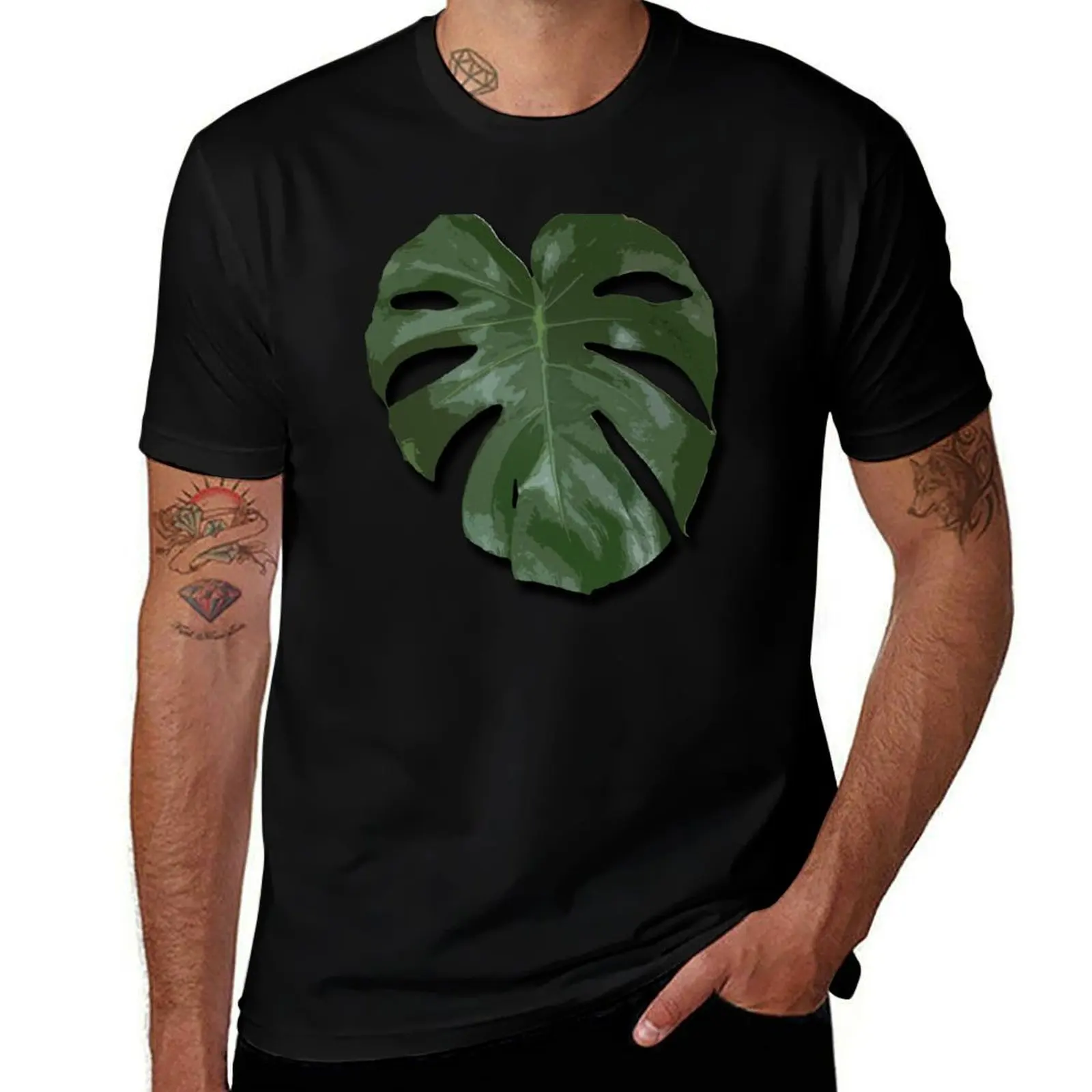 

Leaf T-Shirt summer top new edition man clothes shirts graphic tees mens graphic t-shirts anime