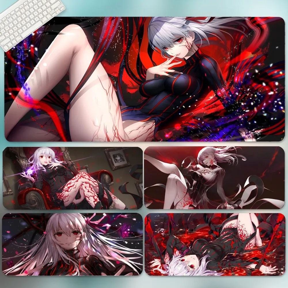 Anime Girl Fate Grand Order Matou Sakura Mousepad Large Gaming Mouse Pad LockEdge Thickened Computer Keyboard Table Desk Mat