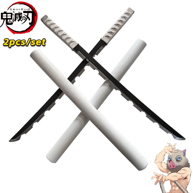 Bandai Demon Slayer Katana Original Zusammengebautes Anime-Schwert Cosplay-Requisiten Orange Tomioka Giyuu Kamado Tanjirou Schwerter 72cm 9