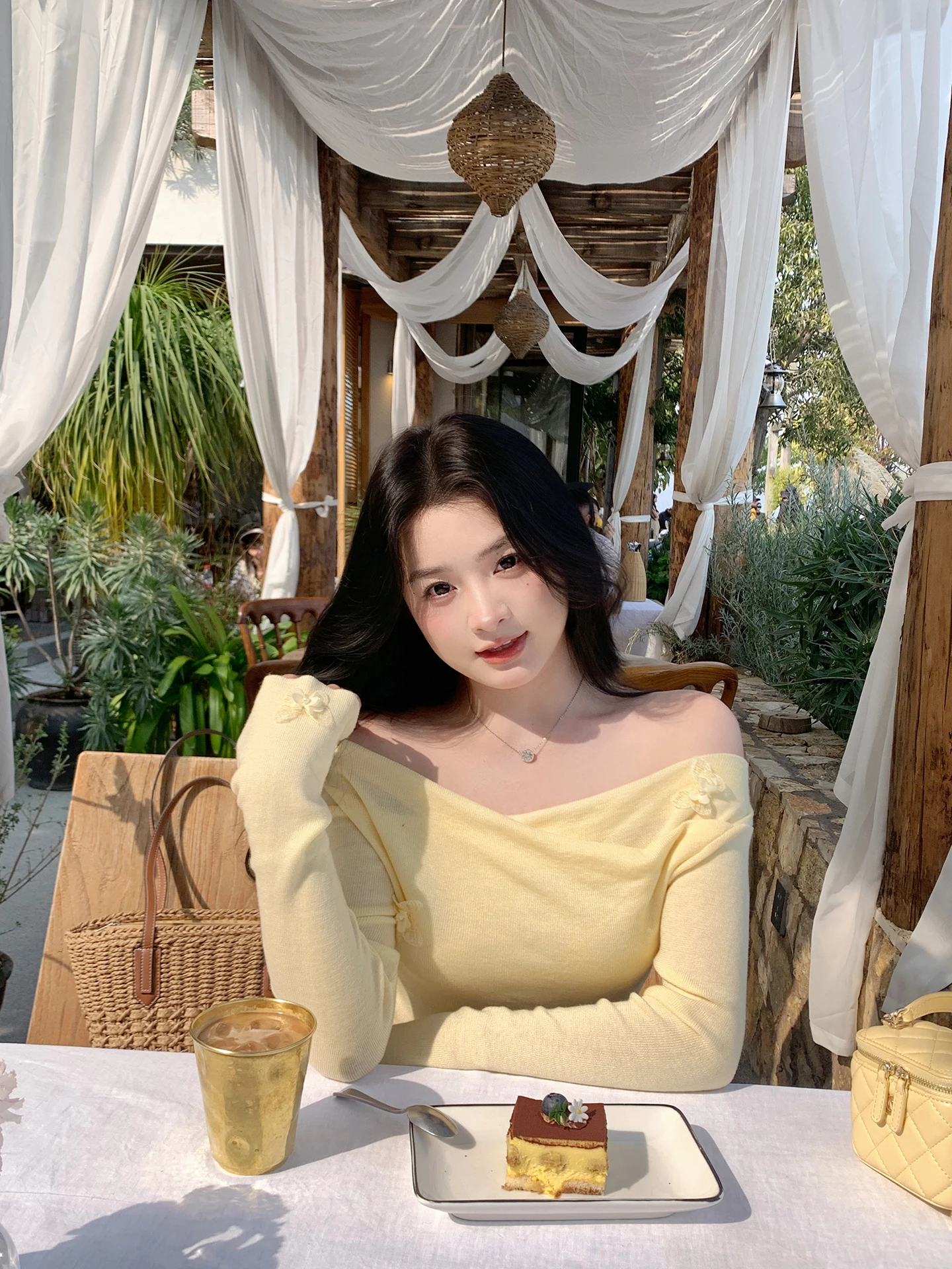 

Женский трикотажный топ с длинным рукавом и открытыми плечами, весенний, облегающий, базовый слой, однотонный