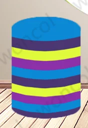 Boo Birthday Round Backdrop 1st 2nd Girls Birthday Backdrop Monsters, Inc. Mike Wazowski James P. Sullivan Cylinder Cover Prop