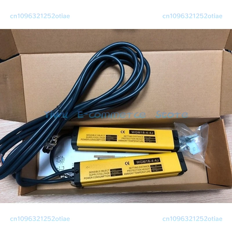 

Safety Grating WGM18-4-4J Light Curtain Sensor Punching Machine Protector WGM27-6-4J