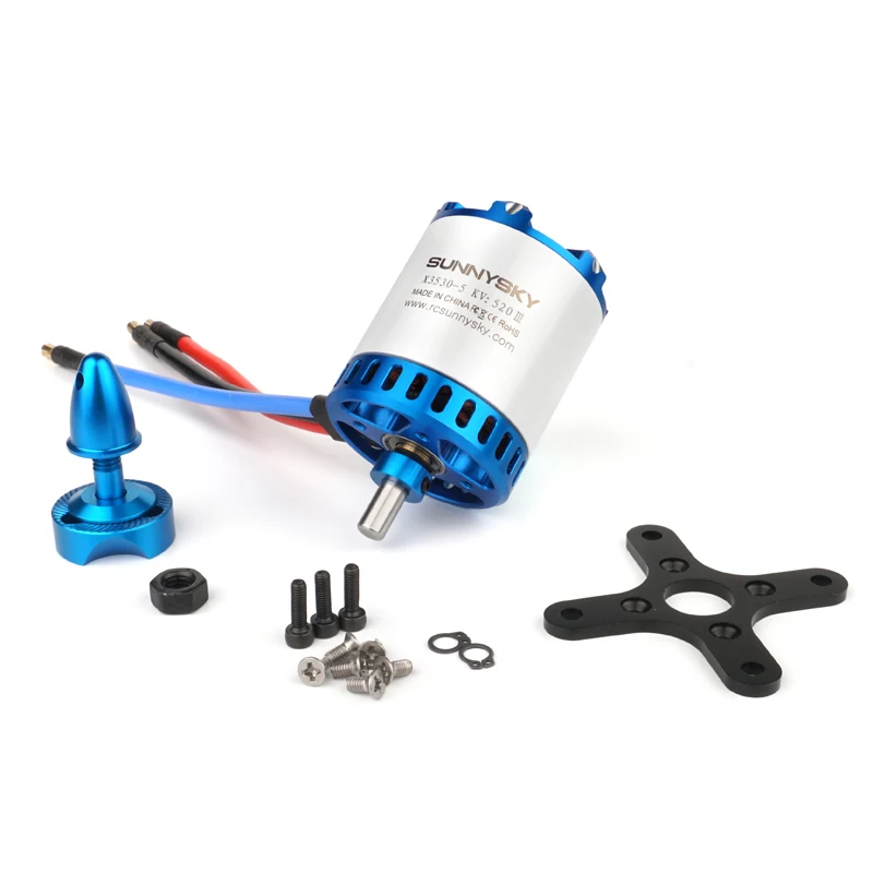 

SUNNYSKY X3530-III 445KV 520KV 650KV 860KV Brushless Motor for RC Quadcopter Airplanes & Fixed Wing Plane Drones Accessories