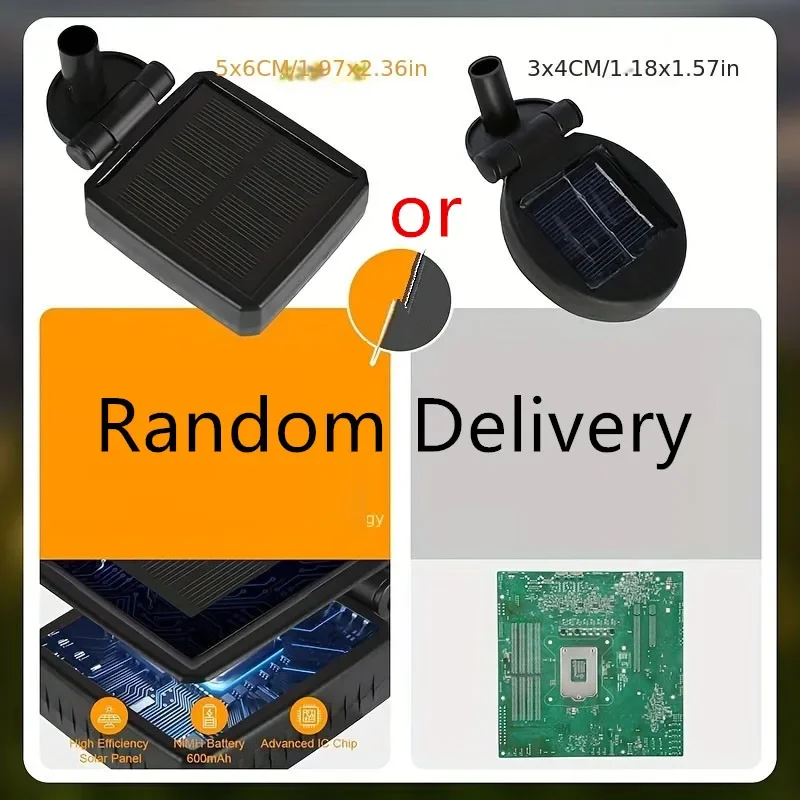 Solar Garden Lights Outdoor LED Sway By Wind Solar Firefly Lights Waterproof for Outside Yard Pathway Lawn Patio Balcony