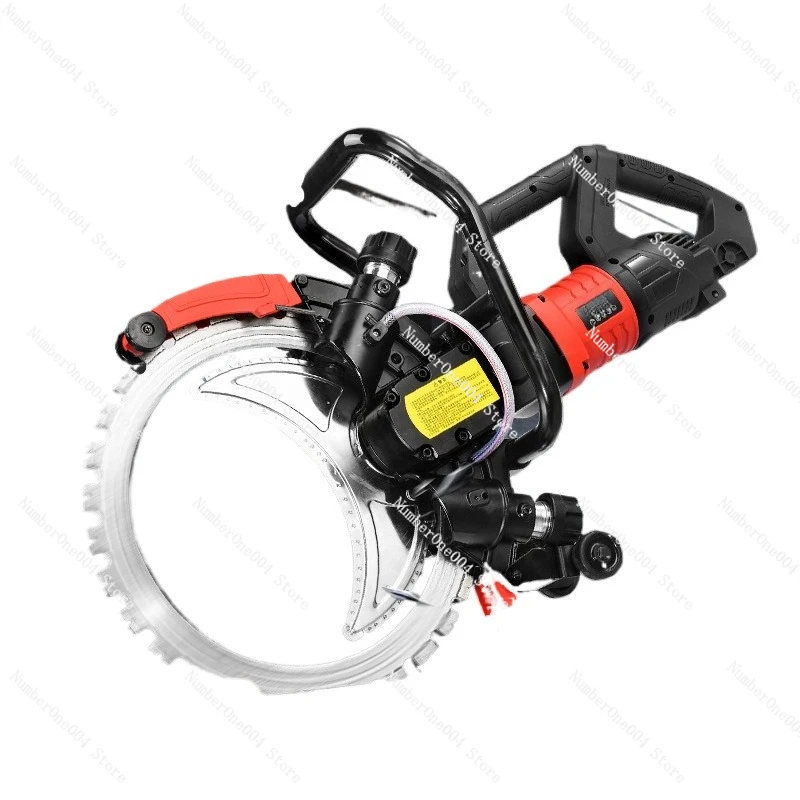 

High-Frequency Brushless Ring Saw - Powerful Handheld Concrete Cutter for Dust-Free Wall Cutting