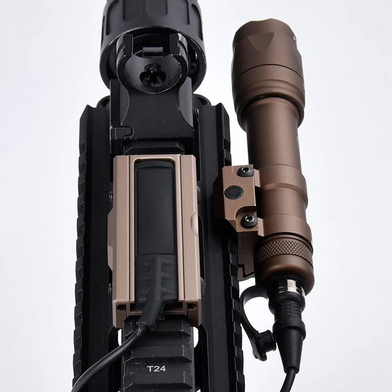 Tactical Surefire M300 M600 M600C light Strong flashlight Scout Light Torch Hunting 20MM Pictinny Rail Fixed base