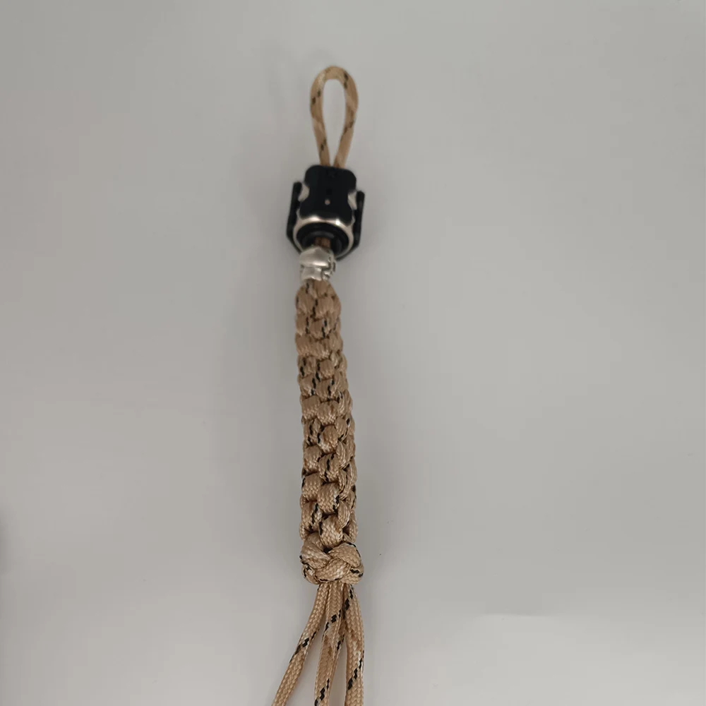 Metal Fidget Spinner Stress Relief Toy ADHD Tool Anti-Anxiety Desktop Toy with Parachute Rope Stress Relief Toy Children Gift