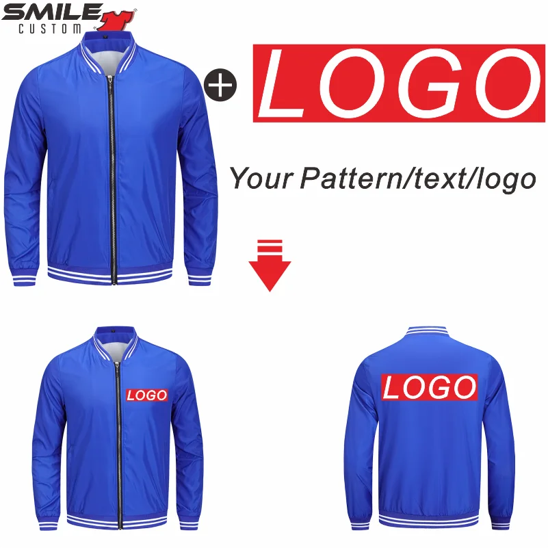 Uniforme de baseball à fermeture éclair de style classique pour hommes et femmes, logo imprimé personnalisé, veste brodée, design décontracté, marque de qualité