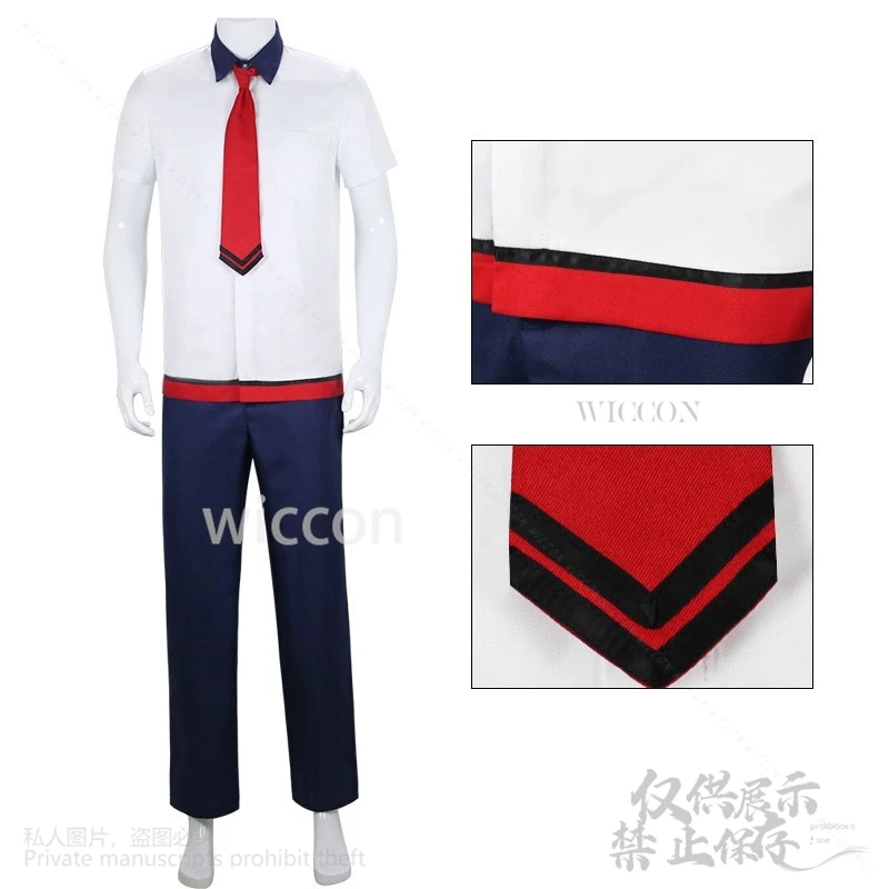 New Anime GRIDMAN UNIVERSE Cosplay Minami Yume Costume Top Skirt Tie Outfits Halloween Carnival Party Suit For Adult Women Men