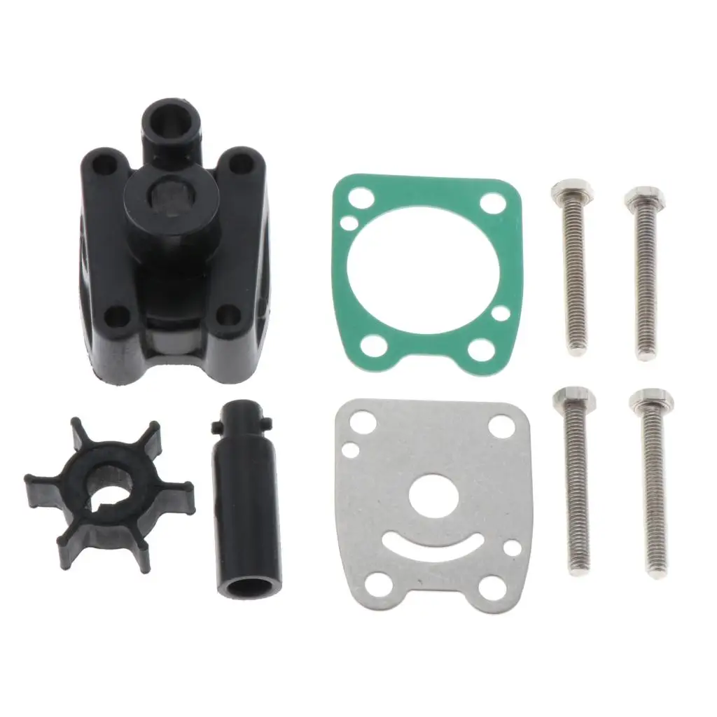 

9 Pcs/Set Boat Water Pump Impeller Repair Kit for Yamaha 4/5HP 2 Stroke Outboard Engine 6E0-W0078-A2/00 Boat Accessories Marine