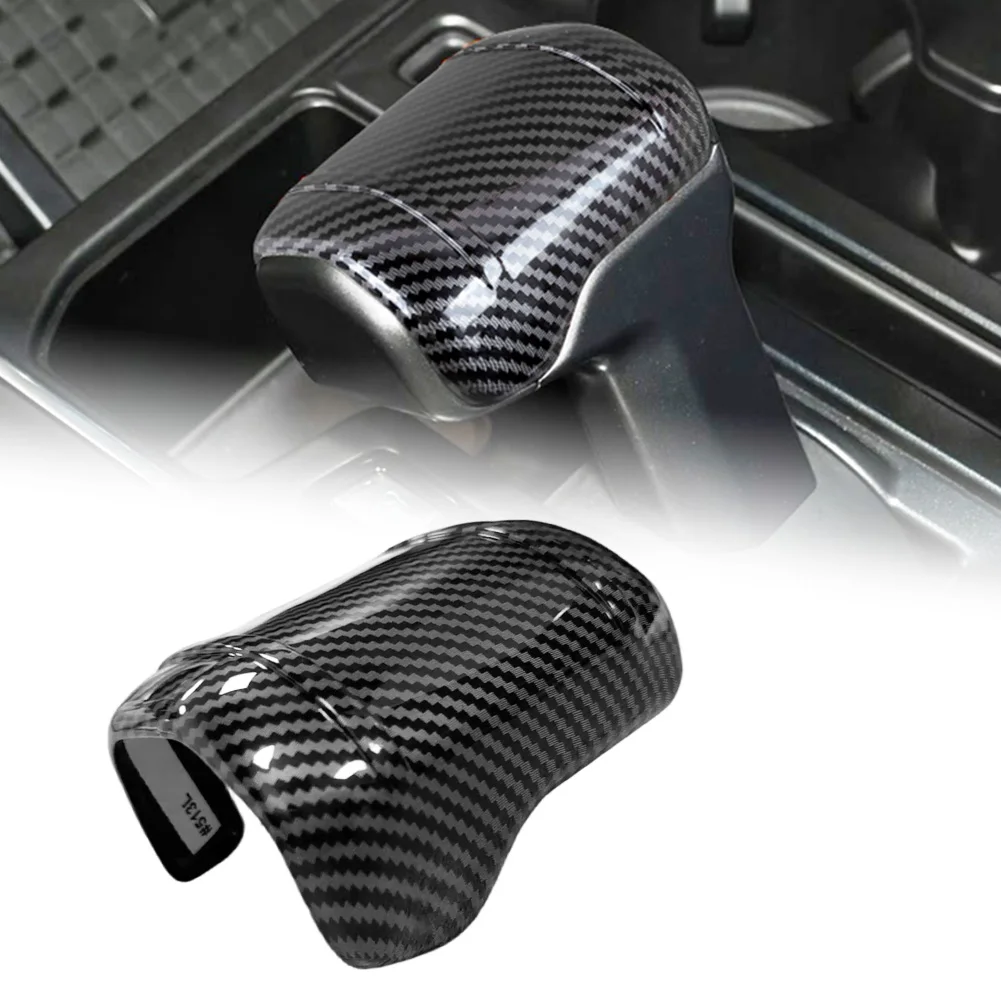 

For Ford F-150 F150 2021-2024 ABS Car Console Gear Gear Shift Knob Head Protection Trim Cover Interior Accessories