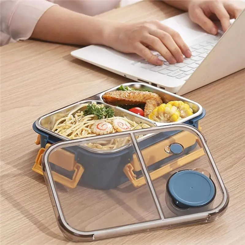 [NEWA08R】 Portable For Kids And Adults Insulated Soup Lunch Box, Stainless Steel Insulated Heated Food Storage Container