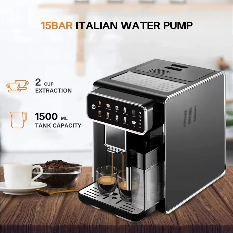 Full Touch Screen Cafetera Automatic Commercial Kaffeemaschine Espresso Coffee Maker