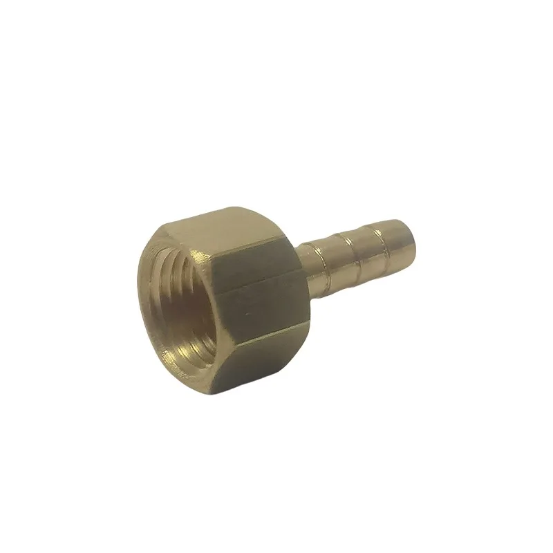 6 8 10 12 14 16 19mm OD Hose Barb M6*1 - M18 M20 M22 M24X1.5 Metric Female Thread Brass Pipe Fitting Coupler Connector Adapter
