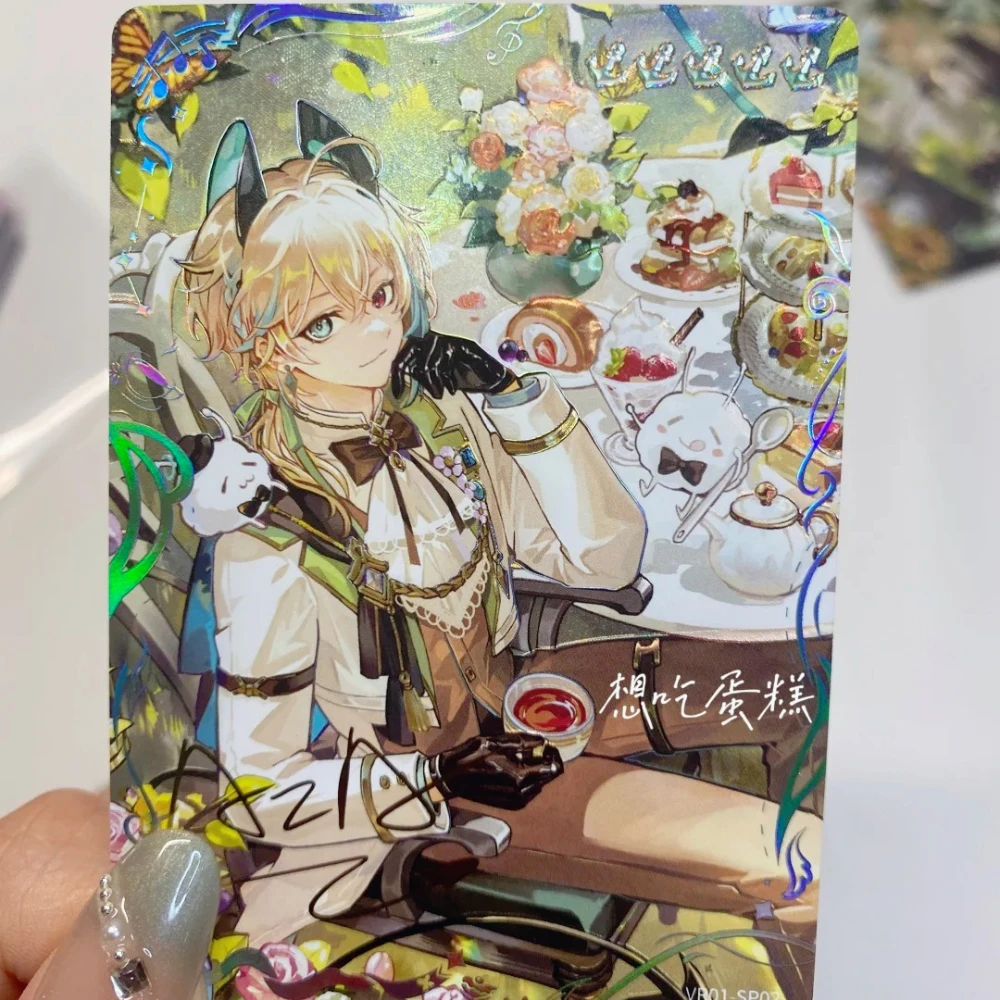 

Сияющая душа Virtua, настоящая карта, слепая коробка, игровые коллекционные карты, набор бустеров, периферийные устройства для анимации, аниме-персонаж, игрушка в подарок