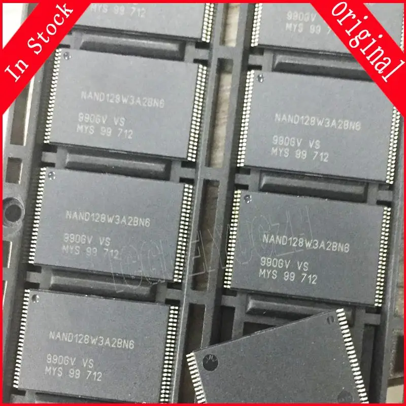 5pcs/lot NAND128W3A NAND128W3A2BN6 TSOP-48 In Stock
