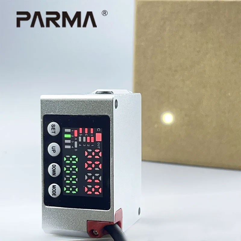 PARMA sensor Long-distance color sensor, color scale photoelectric sensor, color color color sensor PM-W500F